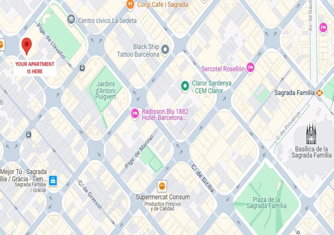 Modern Apartments Center Exiample Barcelona Zewnętrze zdjęcie